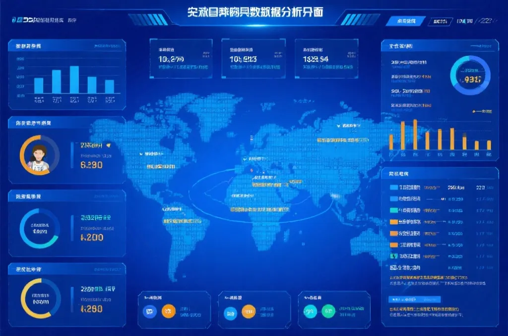 体育数据图表与比赛信息分析场景